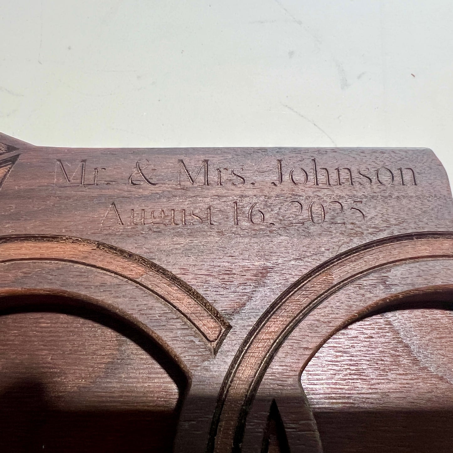 Wedding rings catch all tray