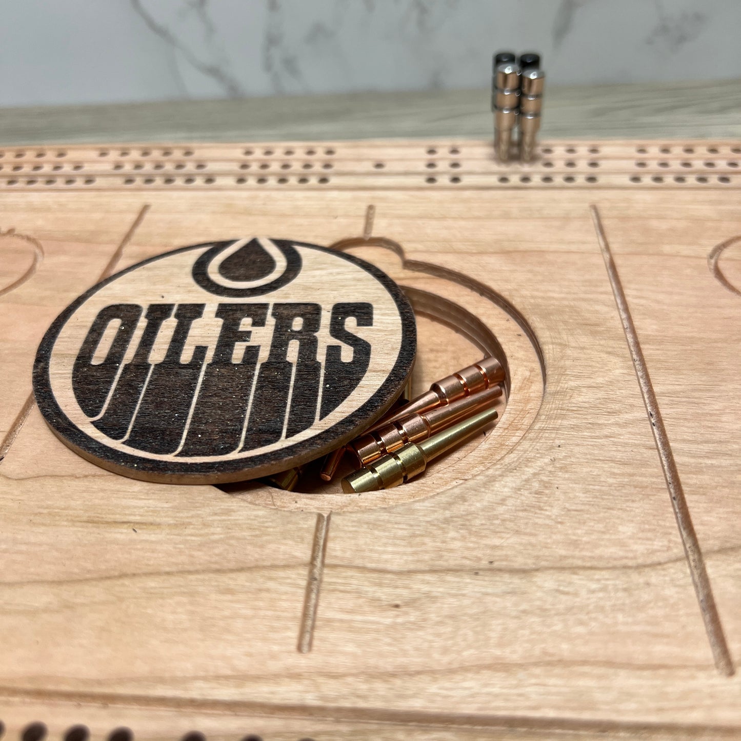 Cribbage Board (Hockey Rink)