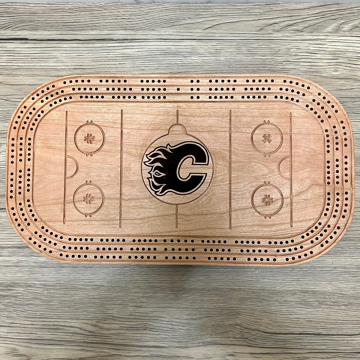 Cribbage Board (Hockey Rink)