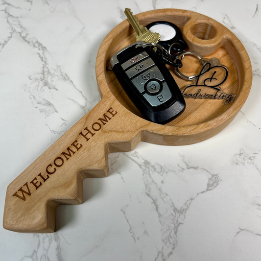 Key catch all tray